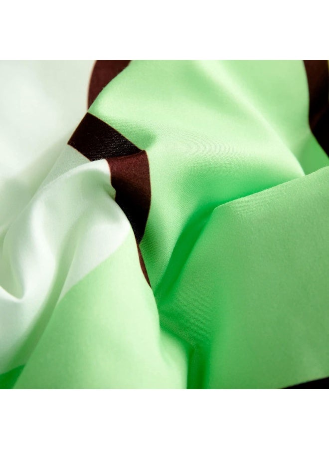 MUSOLEI 7 Piece Frog Comforter Set Frog Bedding for Kids Boys and Girls Frog sheets set Frog Bedding set Twin Size Bedding Sets for All Season - Image 4